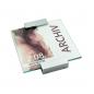 Preview: Tuerschild VITRUM A  Glasschild fuer Buero 180 180 mm